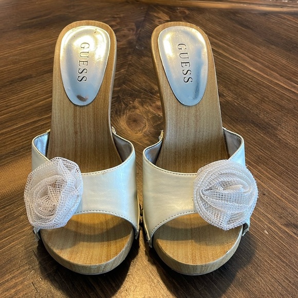 Guess Shoes - Guess size 7 Open Toe High Heels